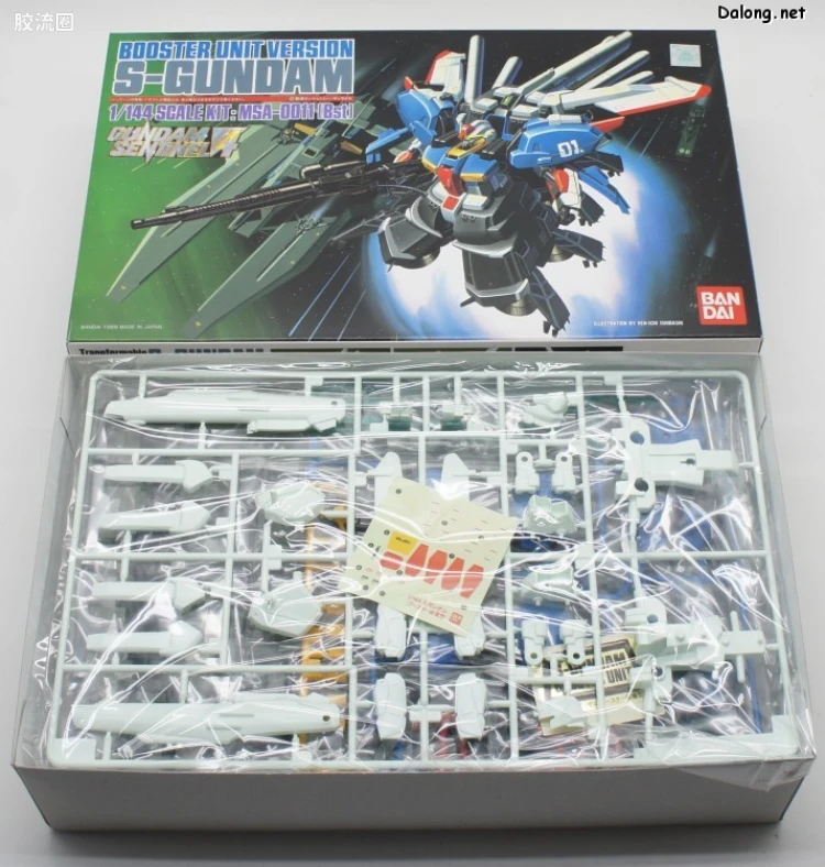 高达前哨战拼装模型 1/144 04 MSA-0011[Bst] 推进器装着型S高达 - 图片
