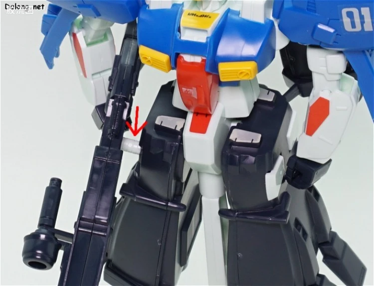 高达前哨战拼装模型 1/144 04 MSA-0011[Bst] 推进器装着型S高达 - 图片