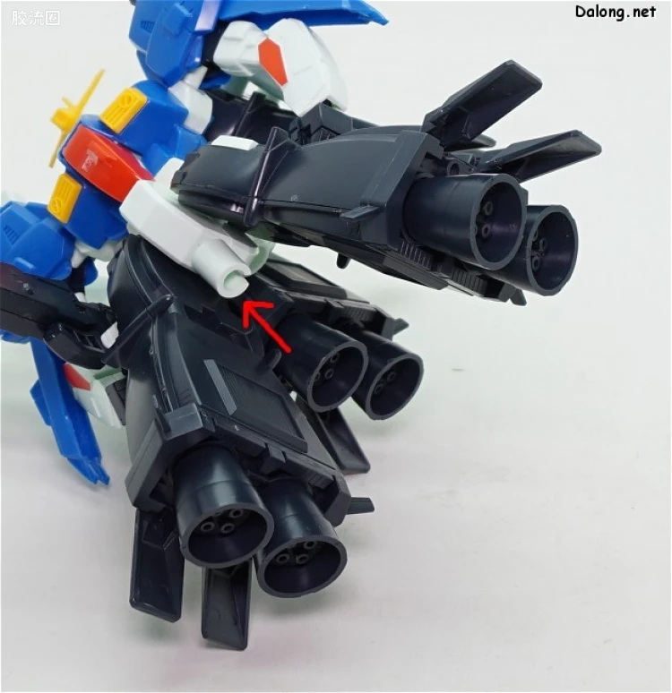 高达前哨战拼装模型 1/144 04 MSA-0011[Bst] 推进器装着型S高达 - 图片