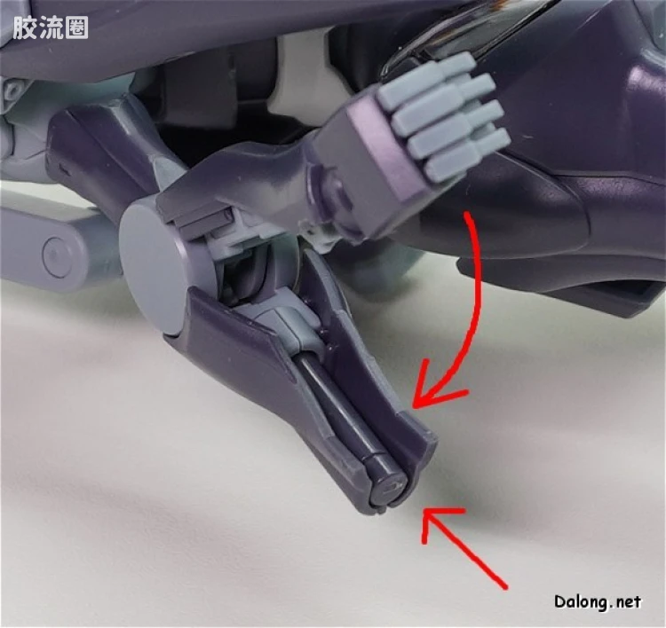 HG高达水星的魔女拼装模型 HG 普通版 07 FP/A-77 铁骑高达(高达Pharact) - 图片