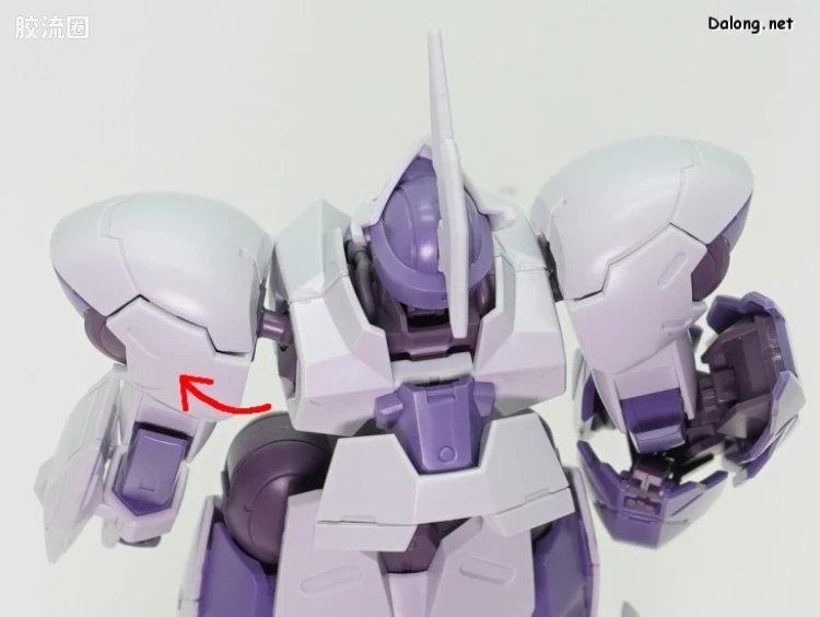HG高达水星的魔女拼装模型 HG 普通版 11 CFK-029 恶魔审判者(Michaelis) - 图片
