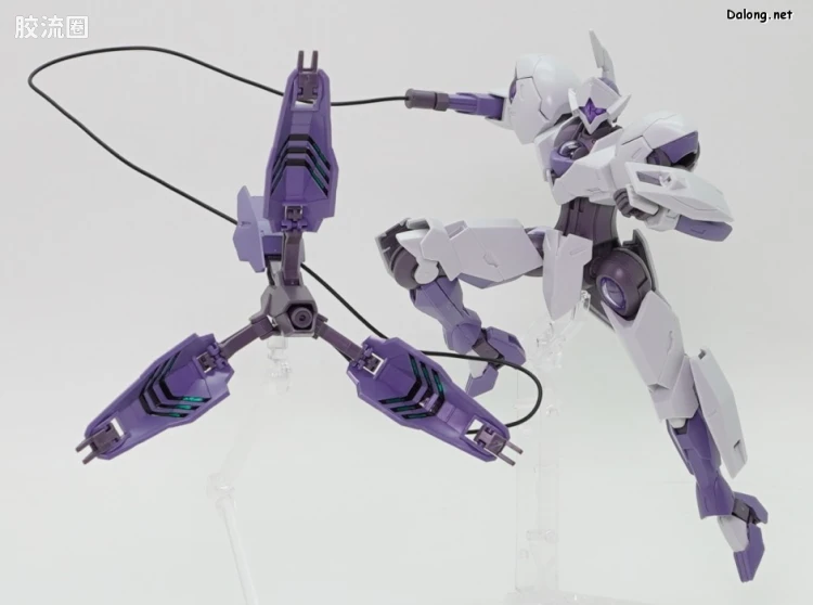 HG高达水星的魔女拼装模型 HG 普通版 11 CFK-029 恶魔审判者(Michaelis) - 图片