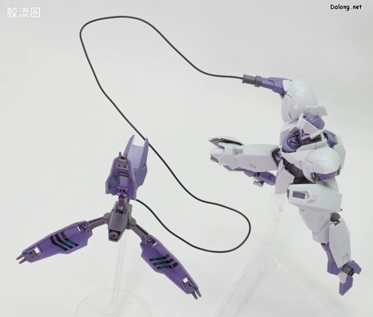 HG高达水星的魔女拼装模型 HG 普通版 11 CFK-029 恶魔审判者(Michaelis) - 图片