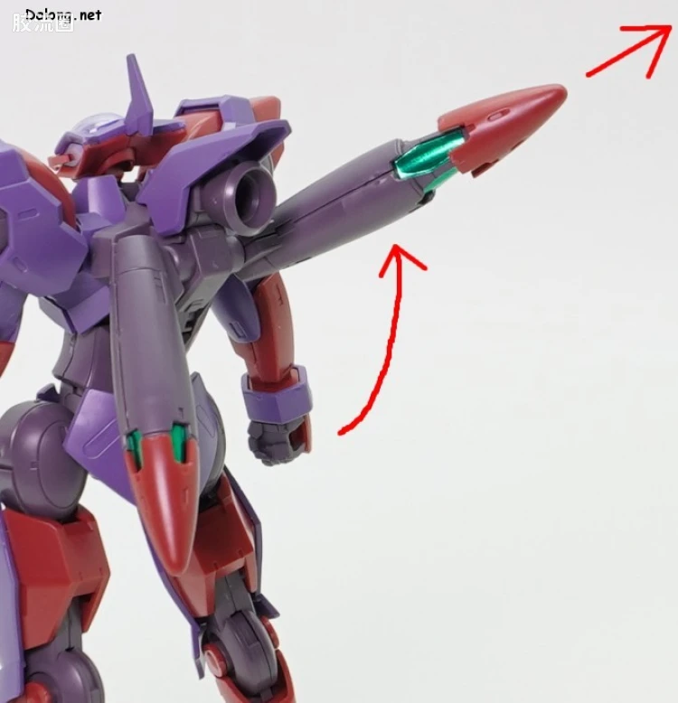 HG高达水星的魔女拼装模型 HG 普通版 12 CEK-077 五号审判者(Beguir-Pente) - 图片