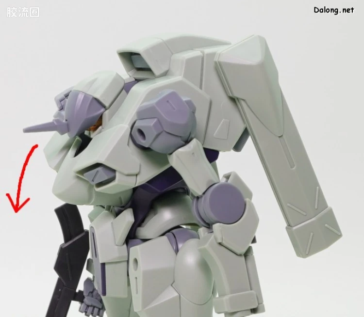 HG高达水星的魔女拼装模型 HG 普通版 14 传令骑兵(Zowort) - 图片