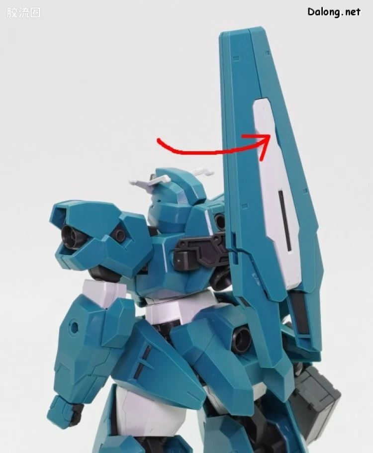 HG高达水星的魔女拼装模型 HG 普通版 17 EDM-GA-01 乌尔魔灵高达 - 图片
