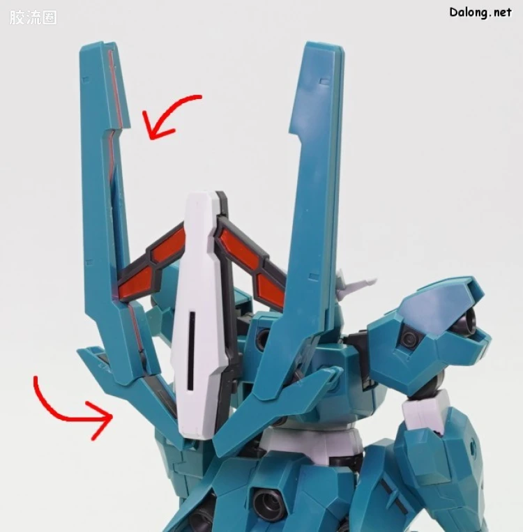 HG高达水星的魔女拼装模型 HG 普通版 17 EDM-GA-01 乌尔魔灵高达 - 图片