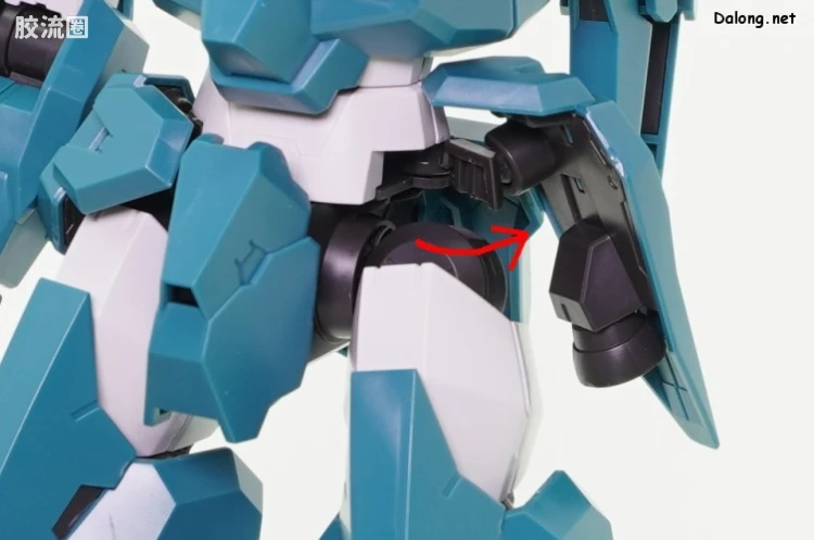 HG高达水星的魔女拼装模型 HG 普通版 17 EDM-GA-01 乌尔魔灵高达 - 图片