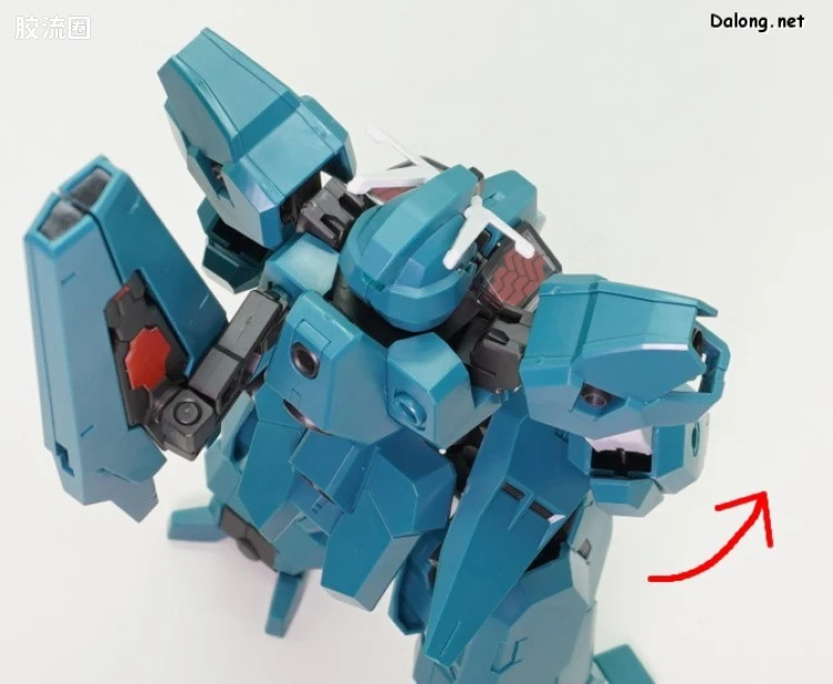 HG高达水星的魔女拼装模型 HG 普通版 17 EDM-GA-01 乌尔魔灵高达 - 图片