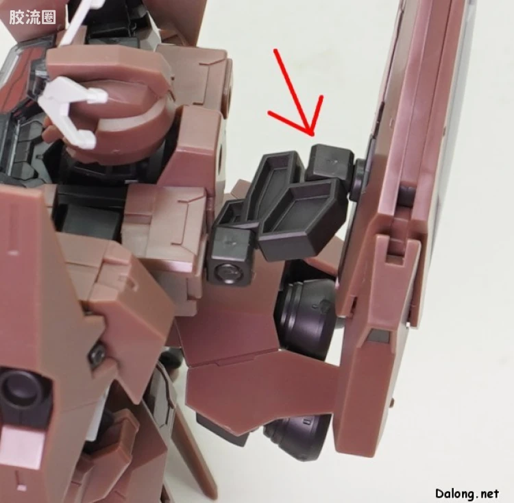 HG高达水星的魔女拼装模型 HG 普通版 18 EDM-GA-02 索恩魔灵高达 - 图片