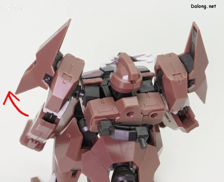HG高达水星的魔女拼装模型 HG 普通版 18 EDM-GA-02 索恩魔灵高达 - 图片