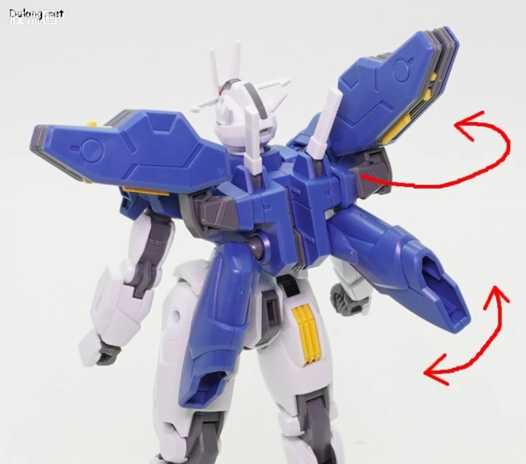 HG高达水星的魔女拼装模型 HG 普通版 19 XVX-016RN 风灵高达(改修型) - 图片