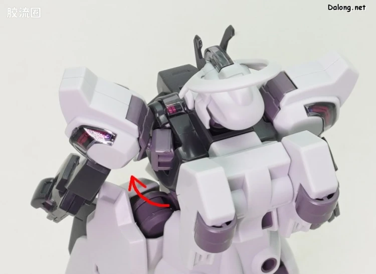 HG高达水星的魔女拼装模型 HG 普通版 25 战骑高达(高达Schwarzette) - 图片