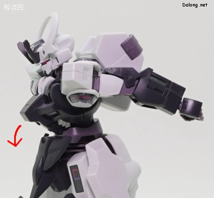HG高达水星的魔女拼装模型 HG 普通版 25 战骑高达(高达Schwarzette) - 图片