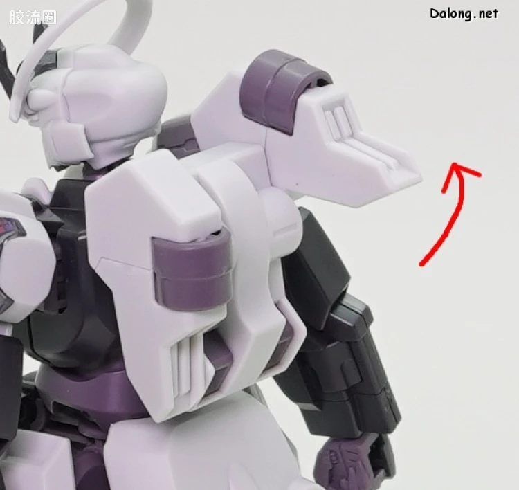 HG高达水星的魔女拼装模型 HG 普通版 25 战骑高达(高达Schwarzette) - 图片