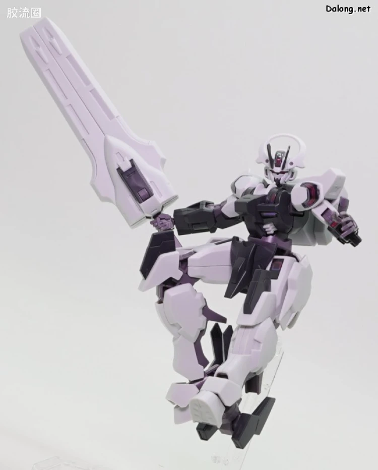 HG高达水星的魔女拼装模型 HG 普通版 25 战骑高达(高达Schwarzette) - 图片