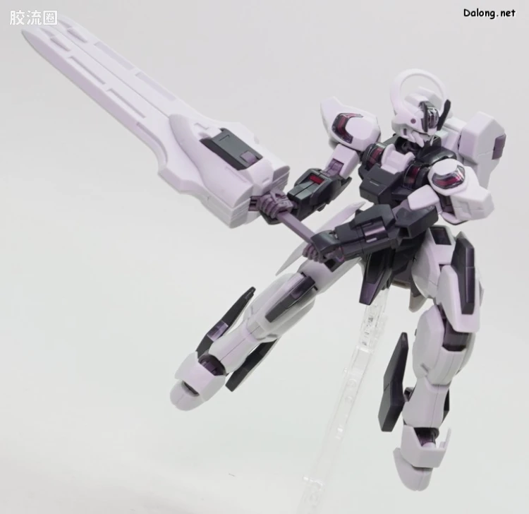 HG高达水星的魔女拼装模型 HG 普通版 25 战骑高达(高达Schwarzette) - 图片