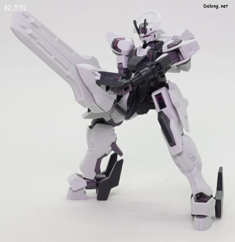 HG高达水星的魔女拼装模型 HG 普通版 25 战骑高达(高达Schwarzette) - 图片