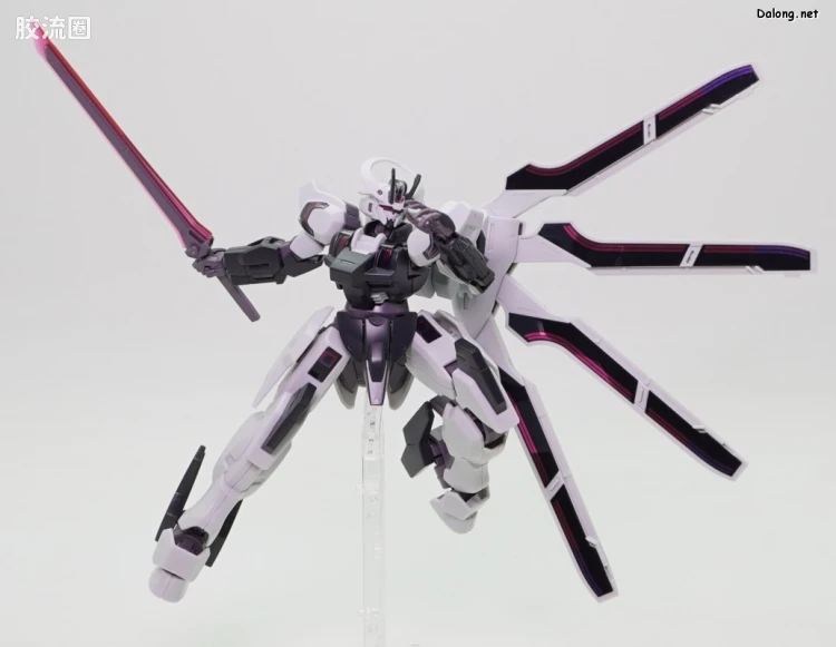 HG高达水星的魔女拼装模型 HG 普通版 25 战骑高达(高达Schwarzette) - 图片