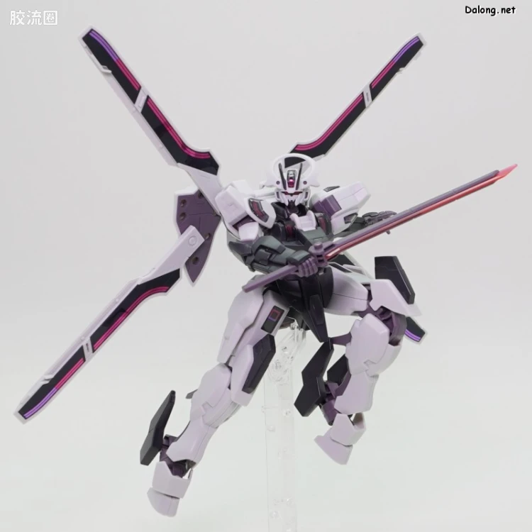 HG高达水星的魔女拼装模型 HG 普通版 25 战骑高达(高达Schwarzette) - 图片