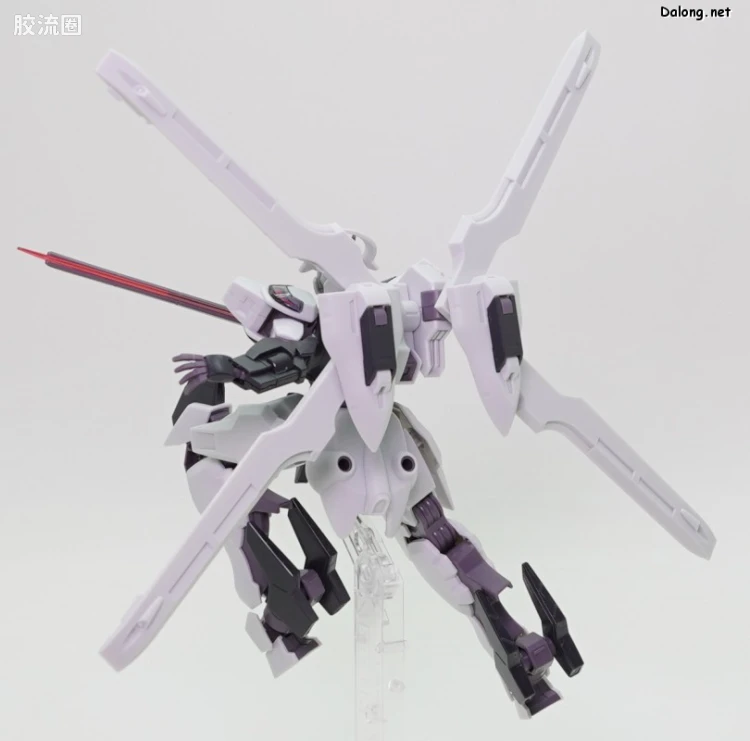 HG高达水星的魔女拼装模型 HG 普通版 25 战骑高达(高达Schwarzette) - 图片