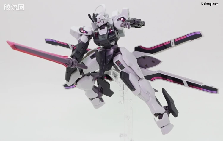 HG高达水星的魔女拼装模型 HG 普通版 25 战骑高达(高达Schwarzette) - 图片