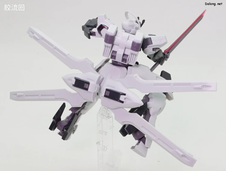 HG高达水星的魔女拼装模型 HG 普通版 25 战骑高达(高达Schwarzette) - 图片