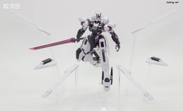 HG高达水星的魔女拼装模型 HG 普通版 25 战骑高达(高达Schwarzette) - 图片