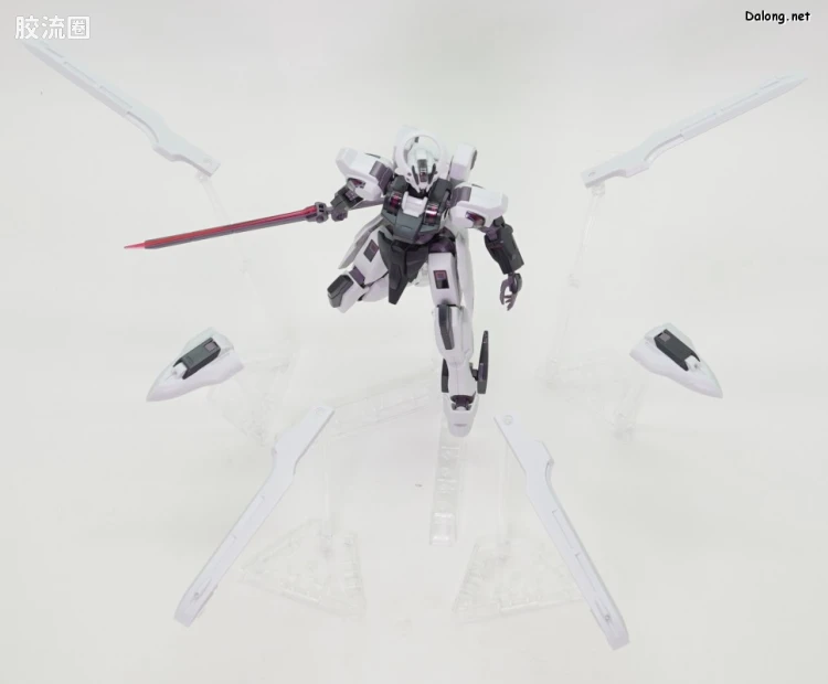 HG高达水星的魔女拼装模型 HG 普通版 25 战骑高达(高达Schwarzette) - 图片