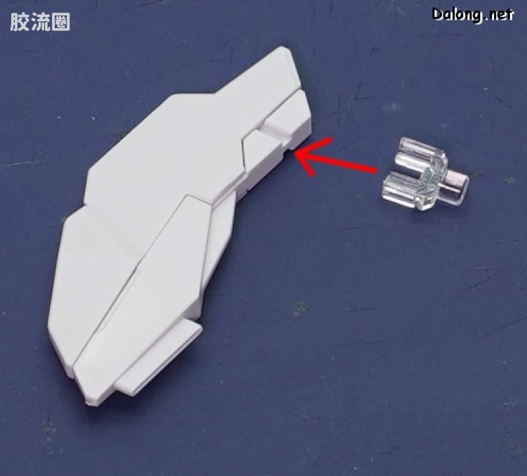 HG高达水星的魔女拼装模型 配件系列 武器支架地台 - 图片