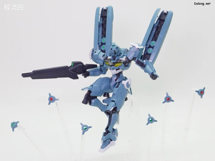HG高达水星的魔女拼装模型 HG 网络限定版 魔灵高达 量产试作型 - 图片