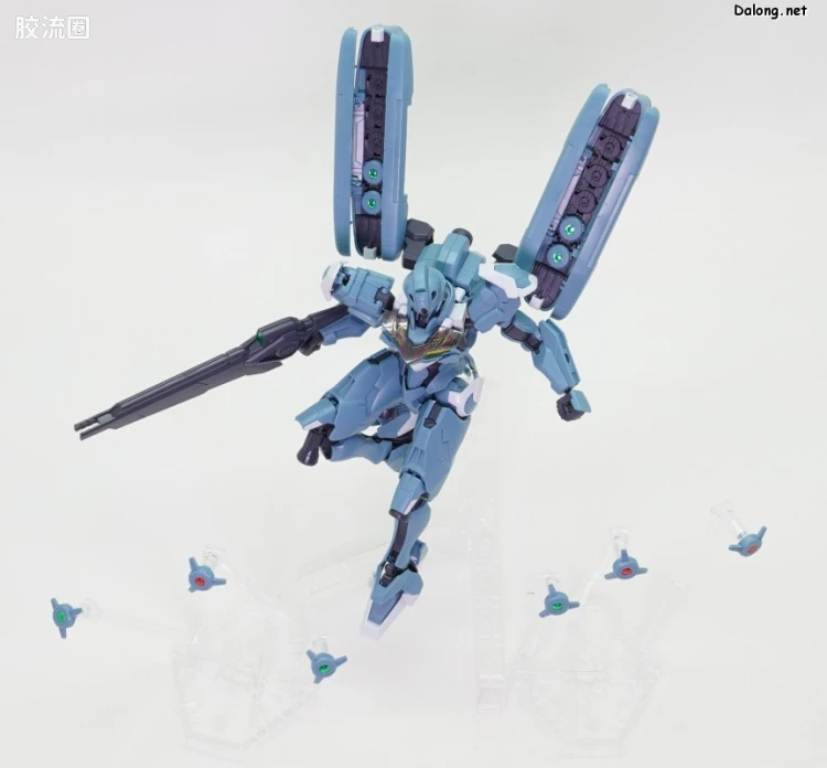 HG高达水星的魔女拼装模型 HG 网络限定版 魔灵高达 量产试作型 - 图片