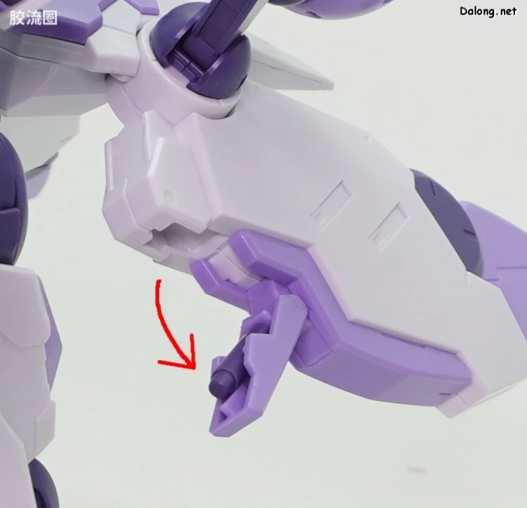 HG高达水星的魔女拼装模型 HG 网络限定版 异端审判者·火炬(凯南吉小队/利德里克小队所属机) - 图片