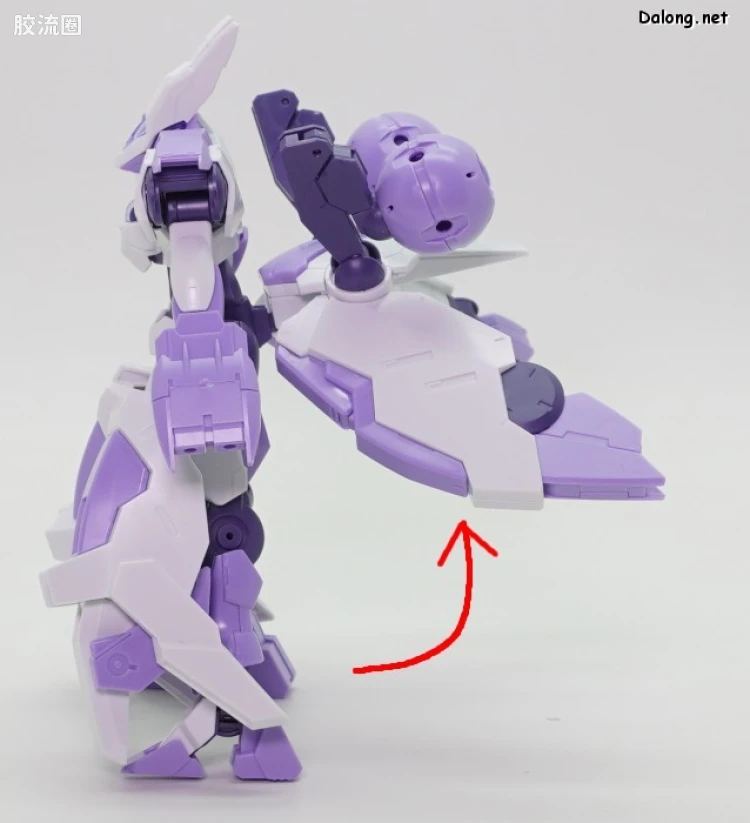 HG高达水星的魔女拼装模型 HG 网络限定版 异端审判者·火炬(凯南吉小队/利德里克小队所属机) - 图片