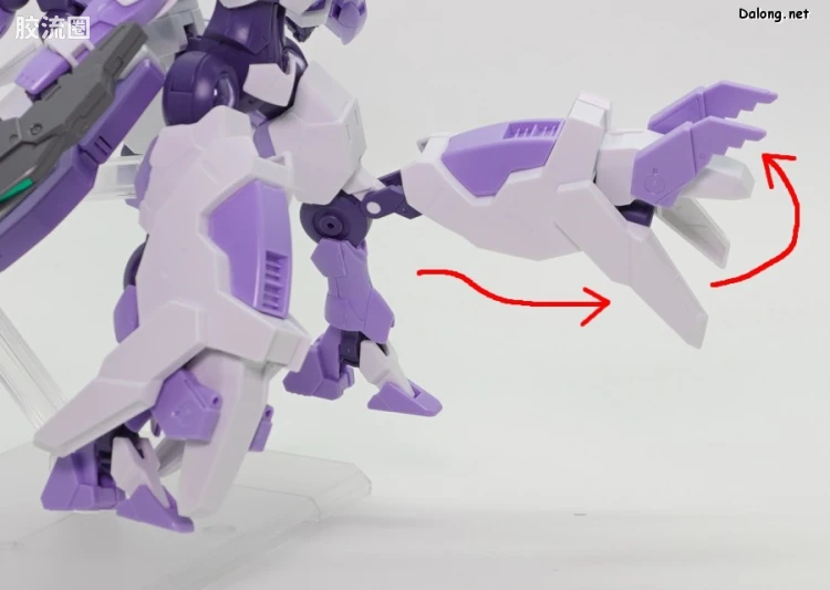 HG高达水星的魔女拼装模型 HG 网络限定版 异端审判者·火炬(凯南吉小队/利德里克小队所属机) - 图片