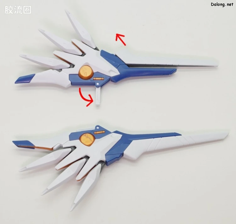 HG高达水星的魔女拼装模型 HG 网络限定版 涅槃高达 - 图片