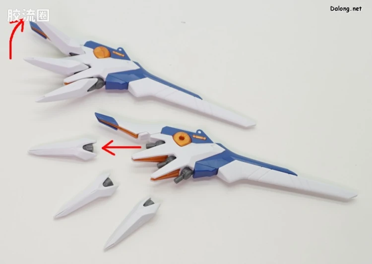 HG高达水星的魔女拼装模型 HG 网络限定版 涅槃高达 - 图片