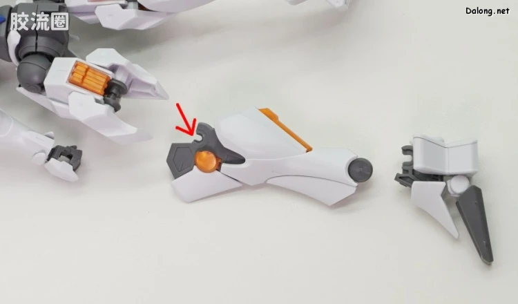 HG高达水星的魔女拼装模型 HG 网络限定版 涅槃高达 - 图片