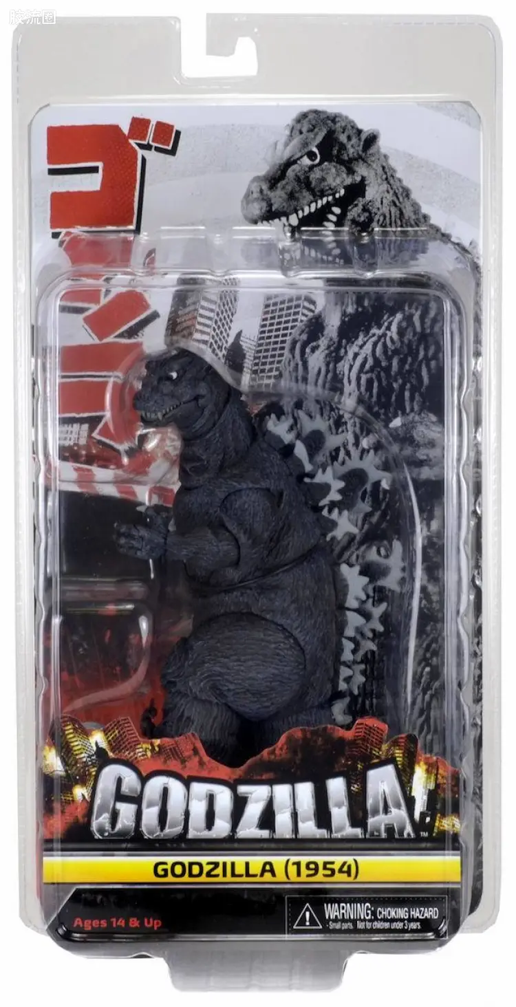 NECA 7寸可动人形系列 电影 哥斯拉系列 54年电影 元祖哥斯拉
