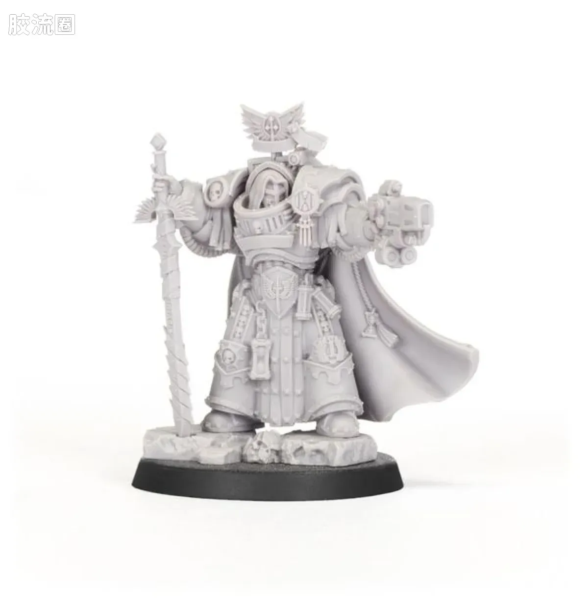 战锤：荷鲁斯之乱 Warhammer: The Horus Heresy Dark Angels 第一军团 黑暗天使 2版 马杜克·塞德拉斯 第二十三骑士团领主 - 图片