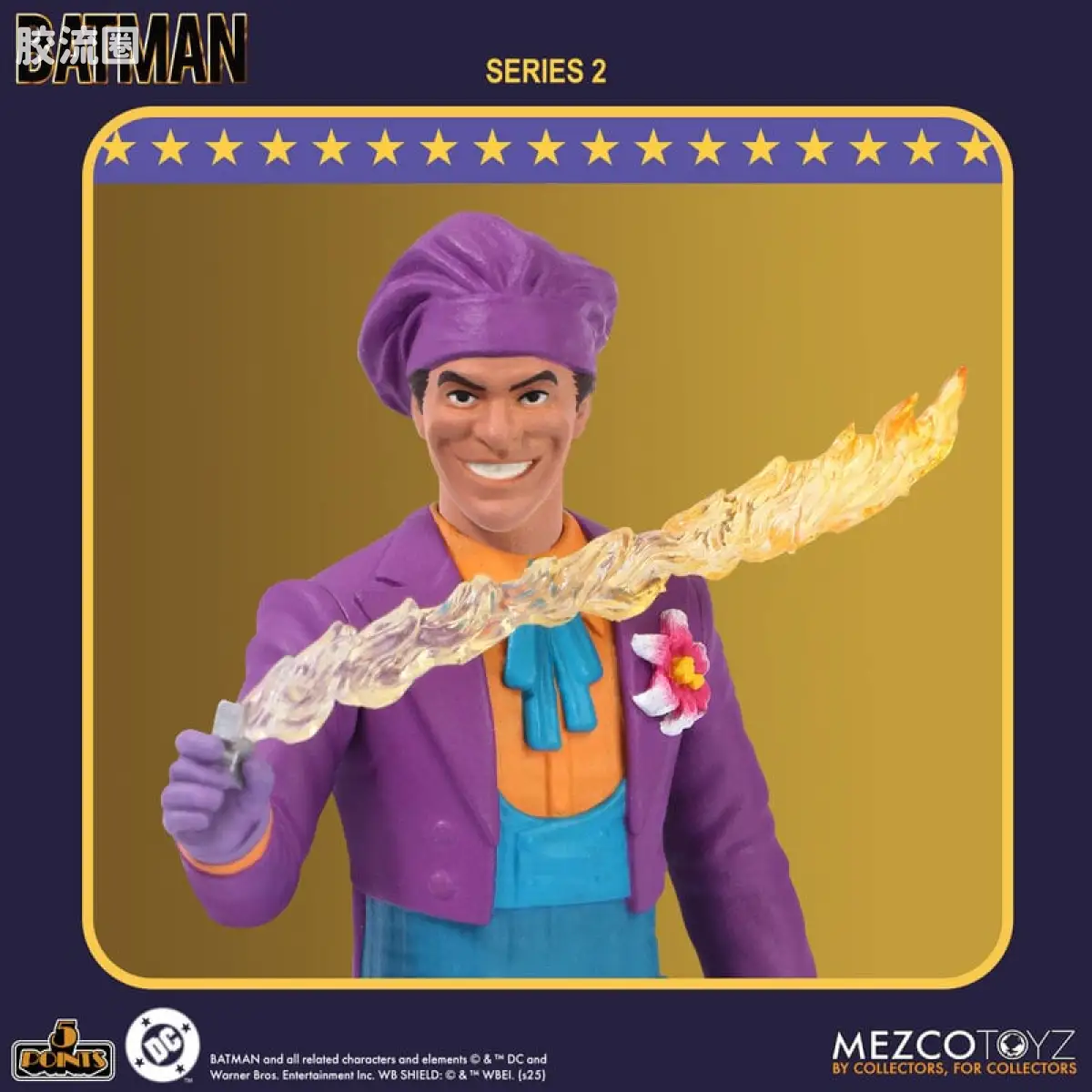 Mezco 5 points系列 5点系列 蝙蝠侠 (1989) - 系列2 套装 - 图片