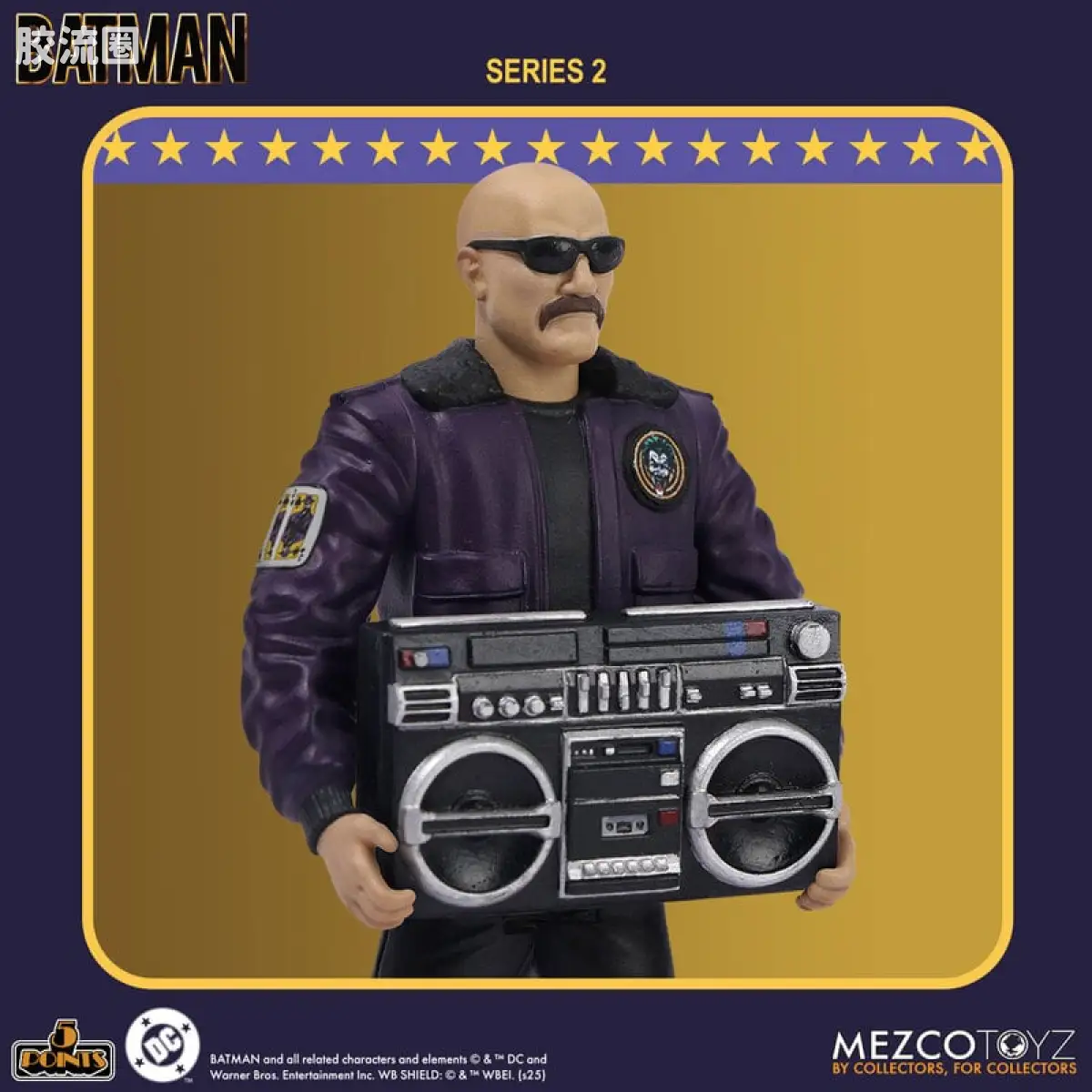 Mezco 5 points系列 5点系列 蝙蝠侠 (1989) - 系列2 套装 - 图片