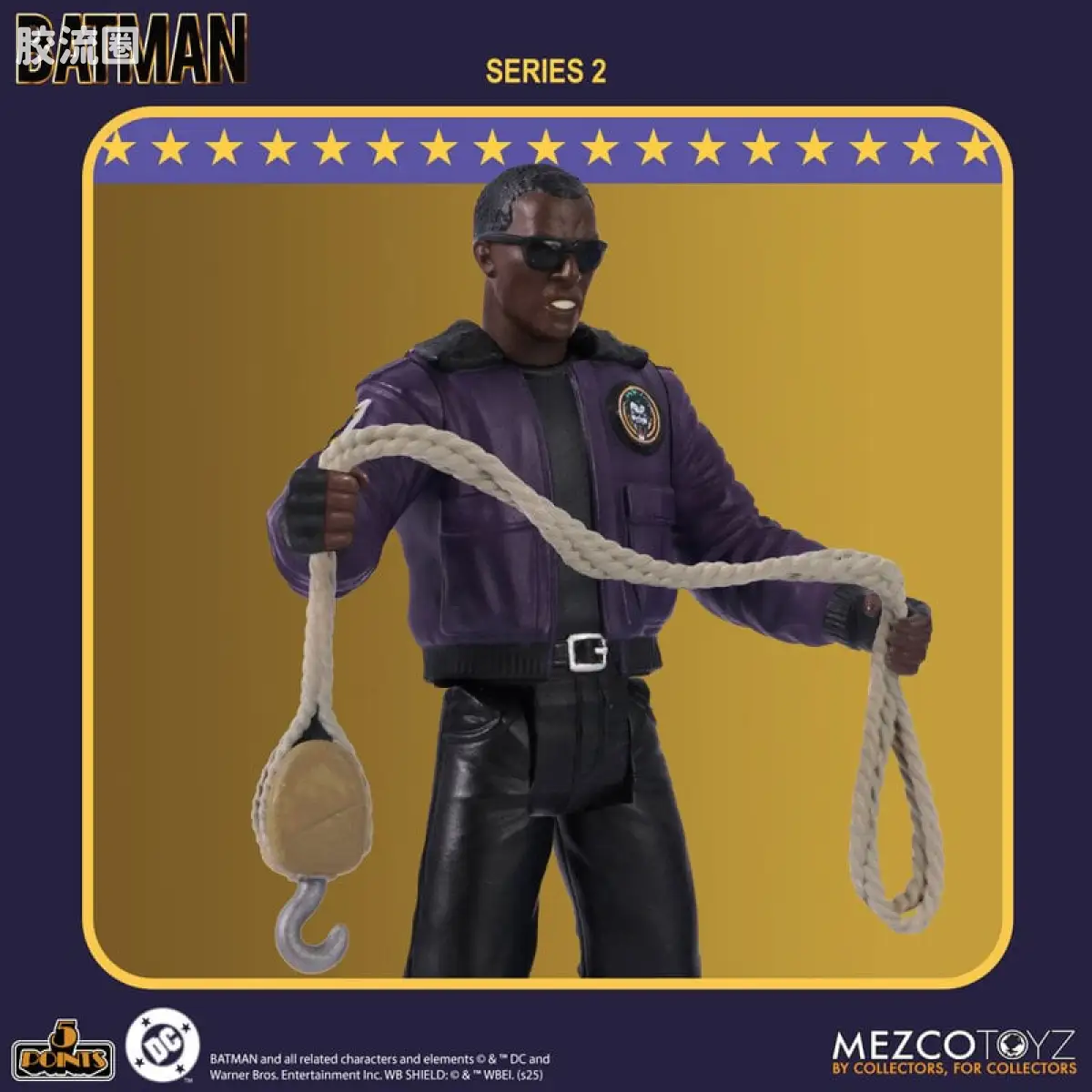 Mezco 5 points系列 5点系列 蝙蝠侠 (1989) - 系列2 套装 - 图片