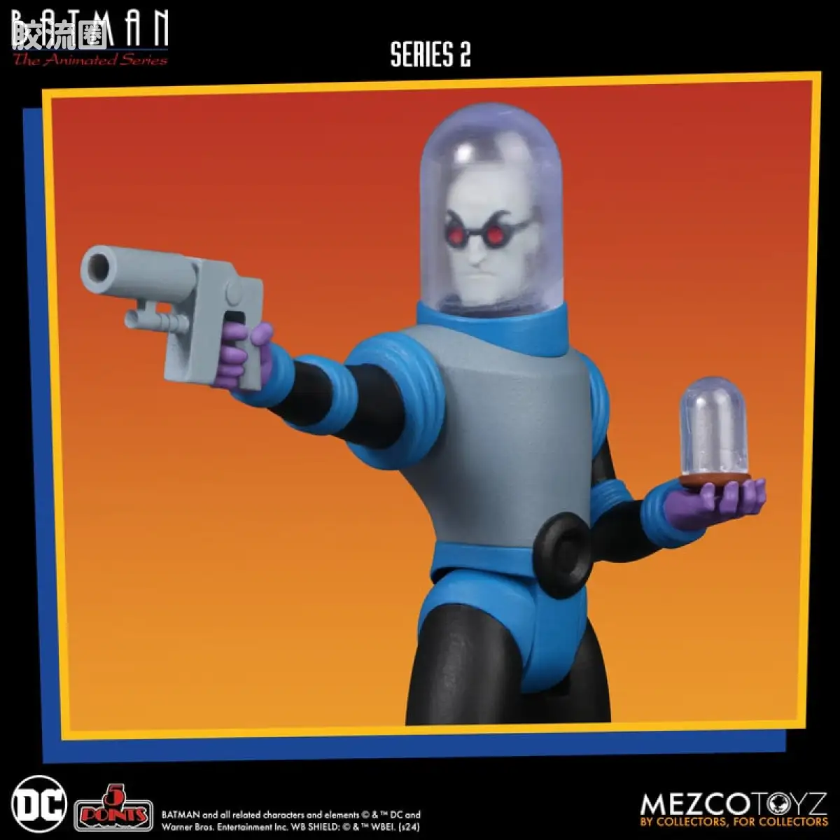 Mezco 5 points系列 5点系列 蝙蝠侠：动画系列 - 系列2 豪华套装 - 图片