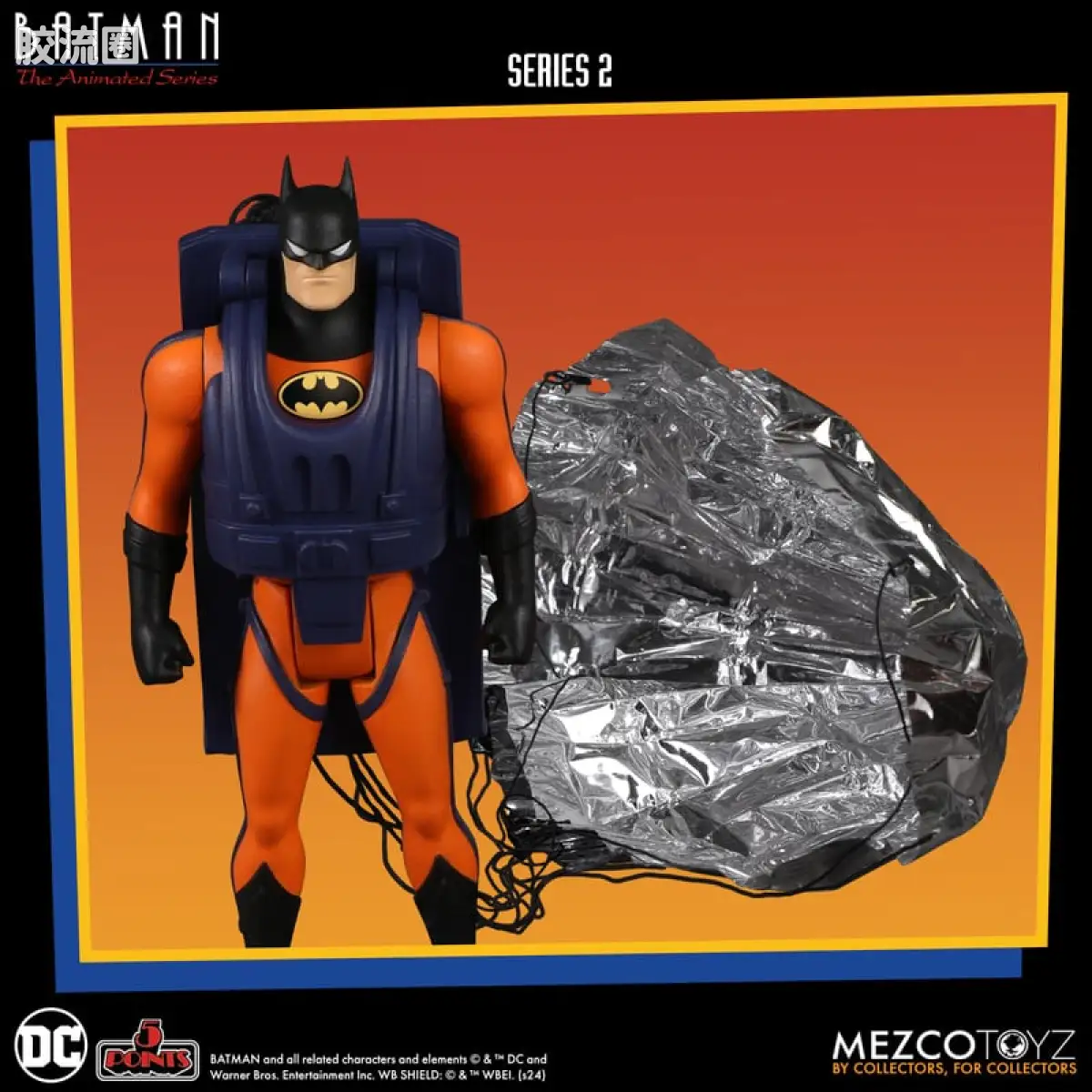 Mezco 5 points系列 5点系列 蝙蝠侠：动画系列 - 系列2 套装 - 图片