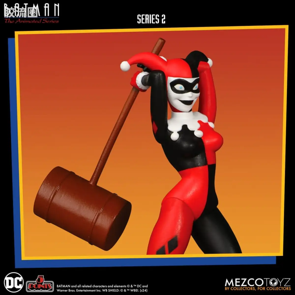 Mezco 5 points系列 5点系列 蝙蝠侠：动画系列 - 系列2 套装 - 图片
