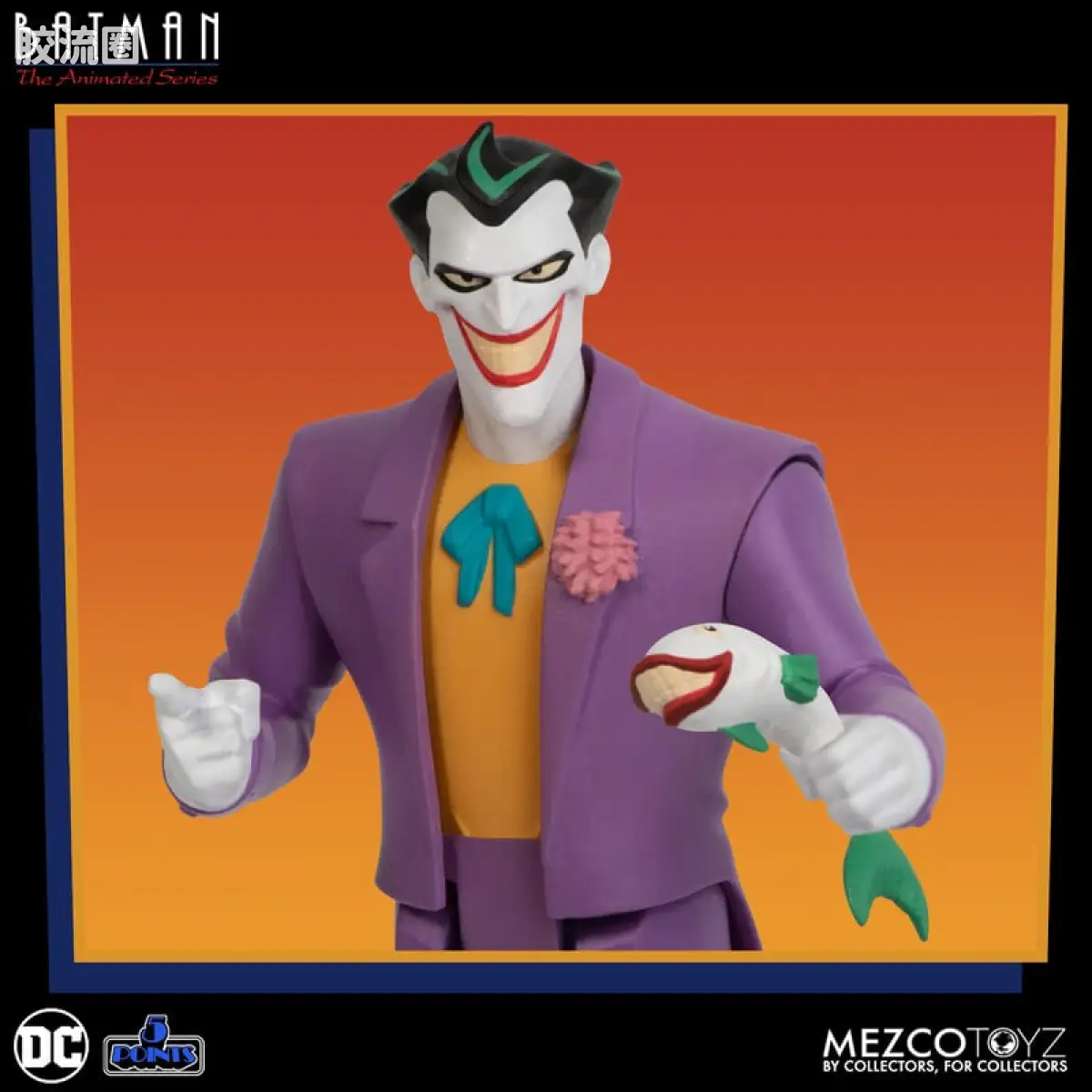 Mezco 5 points系列 5点系列 蝙蝠侠：动画系列 豪华套装 - 图片
