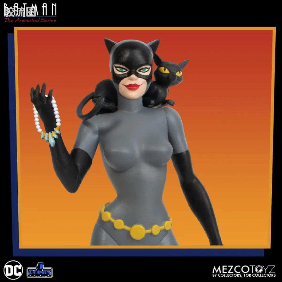 Mezco 5 points系列 5点系列 蝙蝠侠：动画系列 豪华套装 - 图片