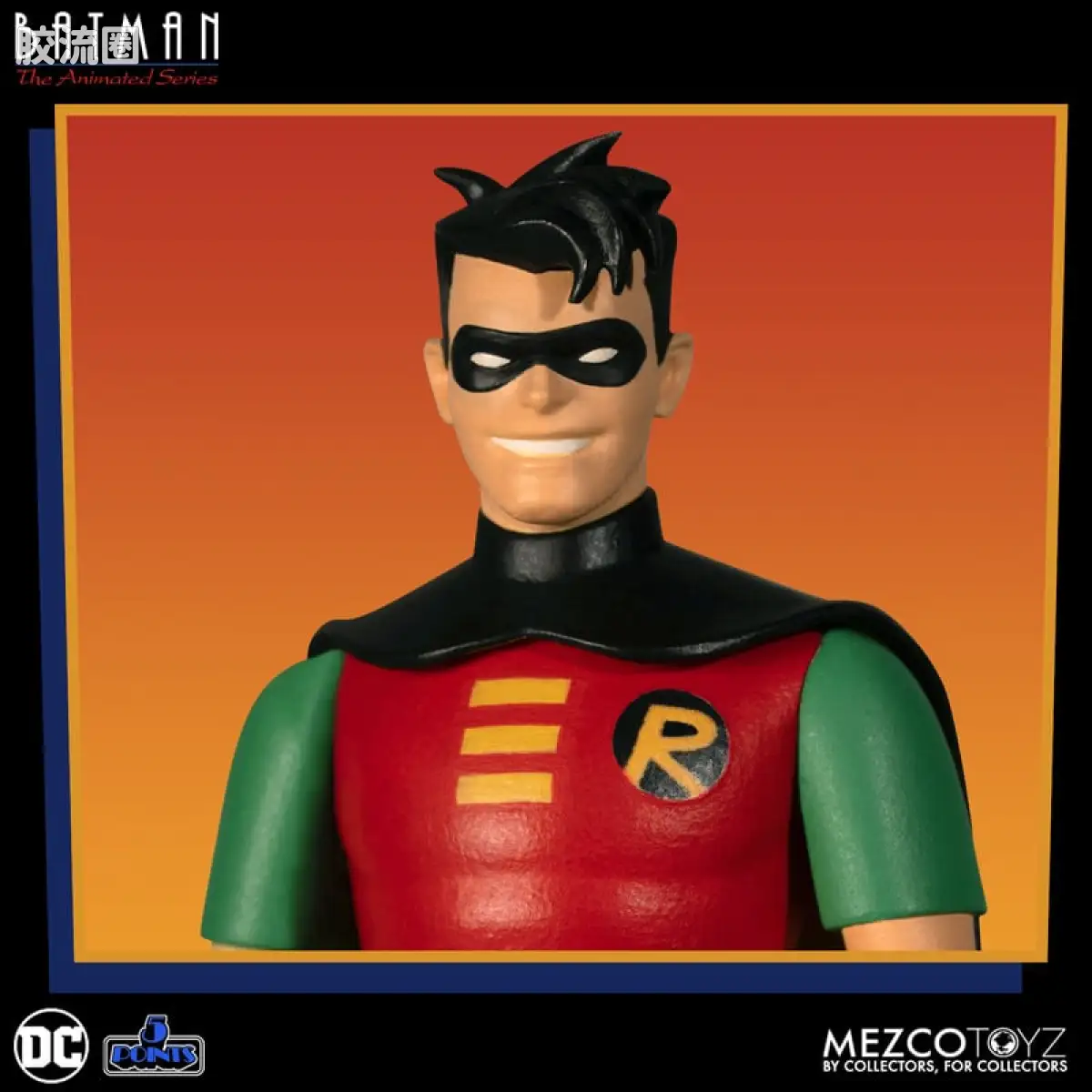Mezco 5 points系列 5点系列 蝙蝠侠：动画系列 豪华套装 - 图片