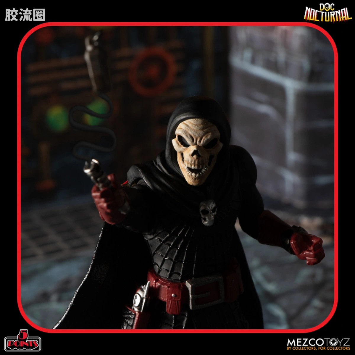 Mezco 5 points系列 5点系列 夜行博士 - 夜行塔 玩具套装 - 图片